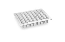 Low-profile multiplate, 48-well PCR plate, white